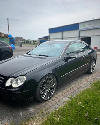 Mercedes-Benz CLK cena 28990 przebieg: 209000, rok produkcji 2006 z Płock małe 254